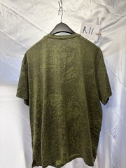 Nike Dri-FIT Standard Fit Men’s T-Shirt Green Graphic Print Size L R11