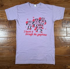 Vintage 80s California Raisins Through Grapevine Sleep Shirt Sz M Single Stitch