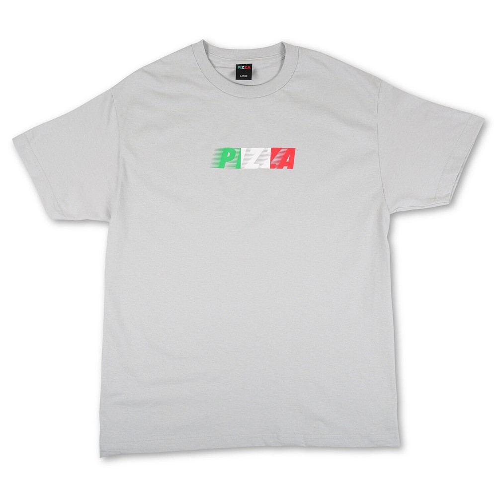 Pizza Skateboards Shirt Speedy Heather Grey