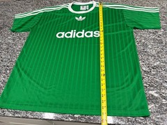 MENS ADIDAS ORIGINALS TREFOIL POLY TEE SHIRT ~SIZE XL #IM9457 RARE!