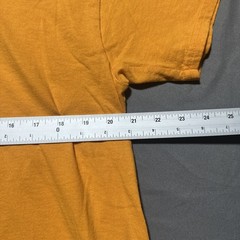 Outrank T-Shirt XL Orange Blue Bear Graphic Money Bags “All Earned” Streetwear