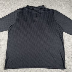 Etihad Airways Giorgio Armani Shirt M/L First Class Long Sleeve Henley Geometric