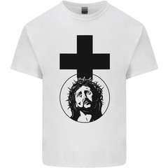 Jesus Cross Christian God Christianity Mens Light Cotton T-Shirt