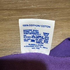 Vintage 90s Russell Athletic Northwestern University Alumni Purple Tee Size XL
