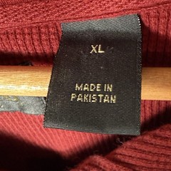 Men’s Long Sleeve Thermal Henley Size XL Cotton Heavyweight Knit RedHead Outdoor