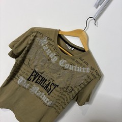 Vintage Randy Coture Everlast Shirt Mens Medium Brown MMA UFC Y2K