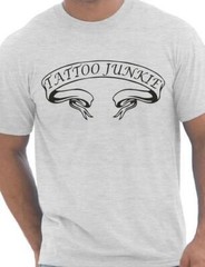 Tattoo Junkie Mens T-Shirt Tattoo Style Gift Present Size S-XXL