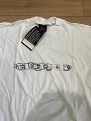 NWT Vintage PlayStation 1 White EU Exclusive Deadstock T-Shirt – Size XL