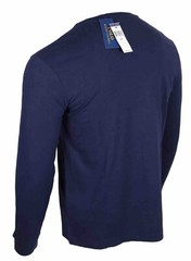 Polo Ralph Lauren Men’s Long Sleeve T Shirt Arch Logo Small Navy Yellow NWT 🔥