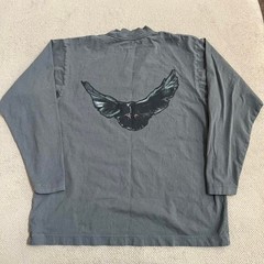 Yzy balenciaga gap dove long sleeve tee Size small fits XL