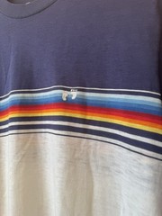 rare 70s 80s HANG TEN Surf made in USA VINTAGE Bare feet logo t-shirt men’s L