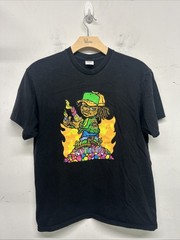 SUPREME Molotov Flames Black SZ L Tee