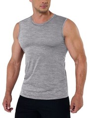 Men’s Tank Tops Sleeveless Quick Dry Gym Workout Muscle Shirts Bodybuilding Tops