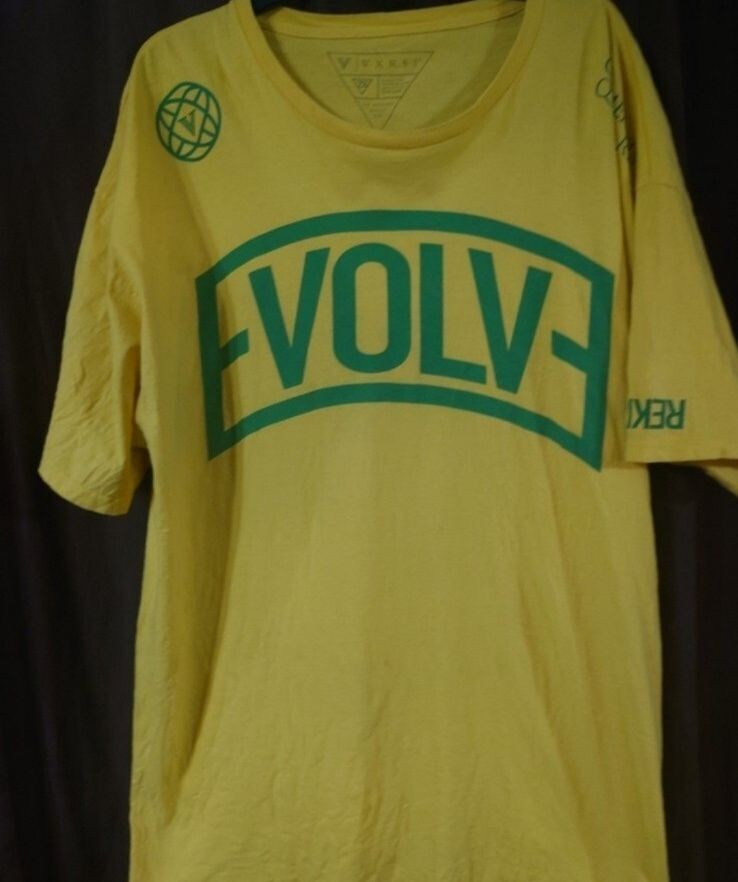 VXRSI Evolve yellow Brazil shirt