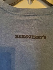 Vintage Ben & Jerrys Vermonts Finest Ice Cream T Shirt Climate Change Y2k Size M
