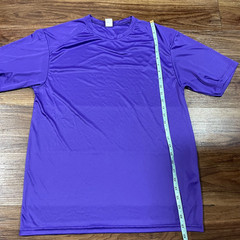 Paragon UPF 50 Sun Protection Short Sleeve Blue T Shirt Mens Size Large