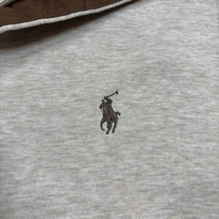 Polo Ralph Lauren 1/4 Zip Sweater LSHZM16 Mens M Beige Brown Zipper Preppy Pony