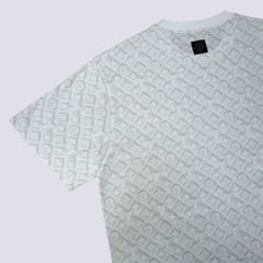 Louis Vuitton LV Monogram Logo Short Sleeve Cotton Crewneck T-Shirt White Size L