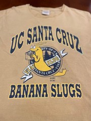 Vintage 1997 UC Santa Cruz Banana Slugs ComfortWash Size L Vincent Vega