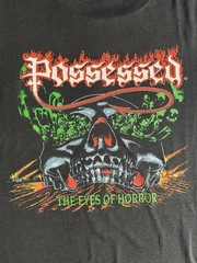 Vintage Possessed Shirt 1987 The Eyes Of Horror Slayer Metallica Megadeth Thrash