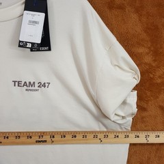 REPRESENT Shirt Mens XL Cream Pullover Crew Team 247 T-Shirt Tee