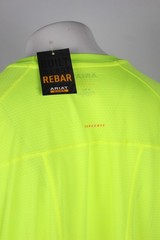 Ariat Men’s Rebar Heat Fighter T Shirt Pocket Short Sleeve Neon Lime 10031037