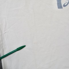Vintage Y2K ASICS T Shirt L White Short Sleeve Sound Mind Sound Body Graphic