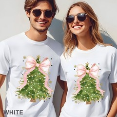 Christmas Tree Bow Shirt, Christmas Shirt for Women, Christmas Tree Shirt 203707