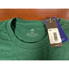 Adidas Miami Hurricanes Mens XL Green Fresh SS Tee T-Shirt IJ0344 290 NWT