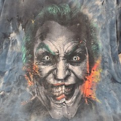 Injustice Joker Short Sleeve Tie Dye T Shirt DC Comics Size 2XL