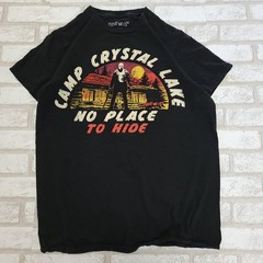 Friday the 13th Camp Crystal Lake No Place to Hide Horror Movie T-Shirt Mens S