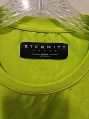 Eternity BC/AD Men’s Embroidered X-Eyed Fuzzy Teddy Bear Cotton T Shirt