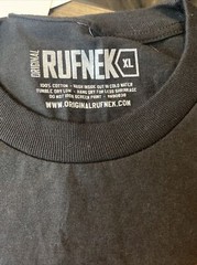 Original Rufnek T Shirt Black Size XL New with Tags Bear Head Drip