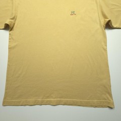 VTG Hang Ten Mens Shirt Small Yellow Basic Quite Surf Logo 90s Beach Hong Kong
