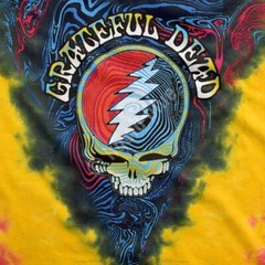 GRATEFUL DEAD-SYF RIPPLE-STEAL YOUR FACE-TIE DYE T-SHIRT S-M-L-XL-2X GARCIA,WIER