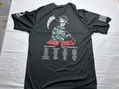 A4 Short Sleeve Shirts Men’s Red Black Small & Medium Shirts 2pc