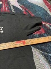 Vintage Y2K Huge Brands Black Spell Out Shirt Men’s M Funny Innuendo Crude Black