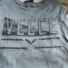 Veece Embodiment S/S Tee Men’s Gray Reflective Logo Graphic Crew Neck Tee L