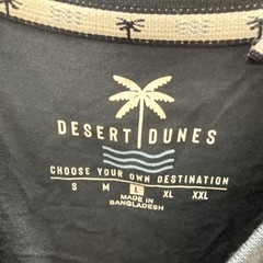 Desert Dunes “Choose Your Own Destination”Men’s Graphic T-Shirt Large NWT
