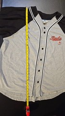 Vintage 2000 Sean Casey Cincinnati Reds Dynasty Button Up Raglan Shirt Mens 2XL