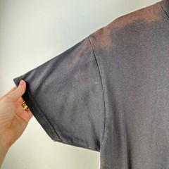 Tee Styled T-shirt Mens Medium Gray Las Vegas Motorcycle Faded Chopper