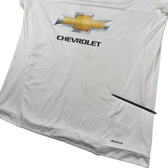 Adidas Rush Chevrolet Climacool Logo #01 Soccer Jersey Sz XL White Rare! HTF