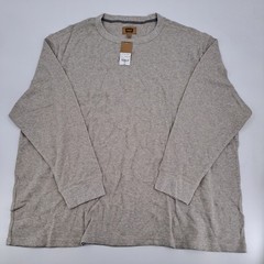 The Foundry Supply Co Thermal Shirt Mens 5XL 100% Cotton Oatmeal Waffle Knit