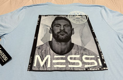 Messi Collection “MESSI” Argentina Soccer Graphic T-Shirt Men X-Large Blue NEW
