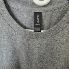 Gildan G800 Mens Cotton/Polyester Knit DryBlend Graphite Gray Plain T-Shirt