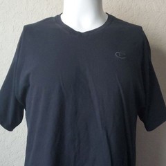 Champion Men’s Classic Jersey V-Neck T-Shirt Black Size Large -Casual Undershirt