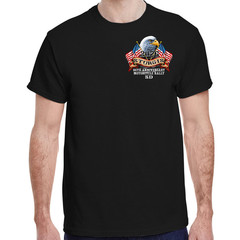 T-Shirt 2026 Sturgis Motorcycle Rally America Strong No Harley