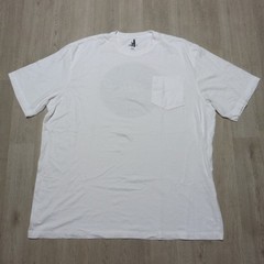 Johnnie-O Men’s XXL Surf Sunshine T-Shirt White SS Crew Neck Flawed