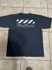 Off-White “01” DiagonalsSeasonal Edition Graphic T-Shirt FW17