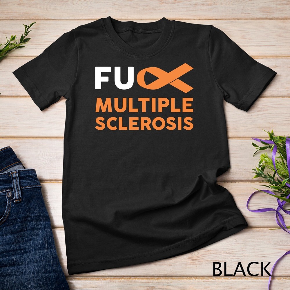 Support Survivor Gift – MS Multiple Sclerosis Awareness Unisex T-shirt